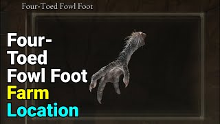 Best Four Toed Fowl Foot Farm Location  Elden Ring [upl. by Econah]