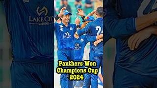 Panthers Won Champions Cup 2024 [upl. by Azenav725]