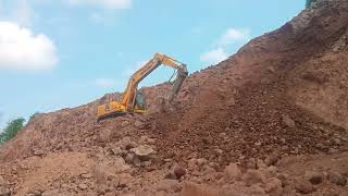 High risk  Landslides on rocky cliffs at the top of the heights [upl. by Rosenfeld]