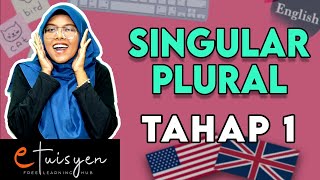 eTuisyen TAHAP 1 BAHASA INGGERIS Bab Grammar  Singular amp Plural [upl. by Tipton]