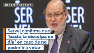 Servel confirma que quotbasta la disculpa un díaquot en caso de no poder ir a votar [upl. by Adnar]