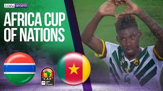 Gambia vs Cameroon  AFCON 2023 HIGHLIGHTS  01232024  beIN SPORTS USA [upl. by Elle]