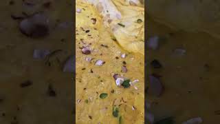 Badam milk cooking food satisfying [upl. by Ellehsad]