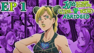 Jojos Bizarre Adventure Stone Ocean Abridged Ep 1 [upl. by Salis244]