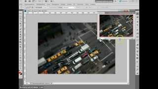 Как создать эффект TiltShift в Adobe Photoshop видеоурок [upl. by Spragens]