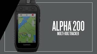 Garmin Alpha 200 Multidog Tracker [upl. by Malek85]