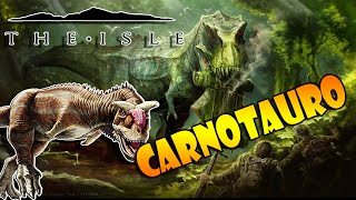 The Isle GameplayPTBR  Jogando De Carnotauro 4 [upl. by Erdua]