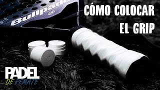 Cómo colocar un overgrip a tu pala de padel Hesacore y Tips [upl. by Nessi]