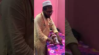 Examination of Newborn Reflexes।।Moro ReflexNewborn and Neonatal ExaminationGraspingampStepping [upl. by Suivatram]