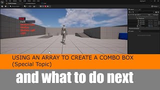 Using an Array to Make a Combo Box and What To Do Next [upl. by Eixirt]