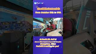 New Arrival VR Game Ride at the Canton Fair 2024 virtualrealitygames arcade funpark gaming [upl. by Airdnua936]