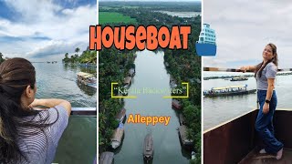 Alleppey Houseboat Stay Vlog  All details about Alleppey Houseboat  Kerala Vlog kerala alleppy [upl. by Walkling]