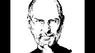 How to draw Steve Jobs face sketch drawing step by step [upl. by Florin]