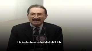 Utanç görüntüleri Bülent Ecevit TBMM’den Merve Kavakçıyı böyle kovdu [upl. by Griffin]