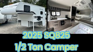 Lance’s NEWEST 12 Ton Rated Truck Camper‼️ 2025 Lance Squire 825  Under 2klbs [upl. by Mersey]