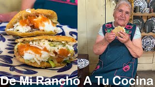 Gorditas De Masa De Chicharron De Mi Rancho A Tu Cocina [upl. by Peckham]