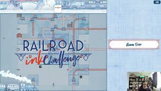 Railroad Ink Challenge quotDaily Challengequot Mode Playthrough [upl. by Woodrow]