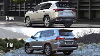 2022 Lexus LX vs Old Lexus LX [upl. by Honeywell]