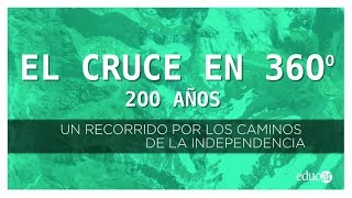 El cruce de los Andes en 360°  educar [upl. by Atnas]