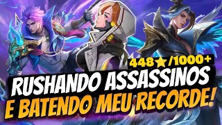 🔴4481000 RUSHANDO BR NOLAN E MEU RECORD DE STARS  MLBB [upl. by Delmar]