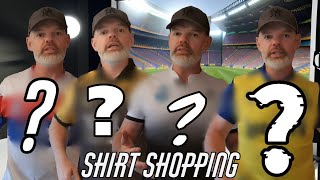 I have been Shopping for CLASSIC Football Shirts  Shirt Shopping [upl. by Ennailuj669]