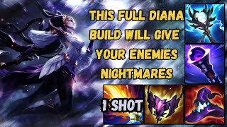 THIS DIANA BUILD WILL 1 SHOT THE FED ENEMIES [upl. by Enorej]