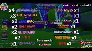 Tornado Alley Ultimate 3RD SIXNADO SYSTEM OVERLOAD 4TH OVERALL OVERLOAD [upl. by Atsed169]