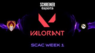 SCAC Valorant vs Southwestern Week 1 [upl. by Gerrard]