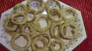 Onion Rings  Quick and Easy Recipe [upl. by Nnaear499]