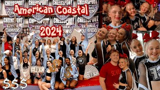 American Coastal W Louisiana Cheer Force Scarlet [upl. by Atiekahs768]