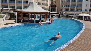 Adults Pool Bar at DB Seabank Resort amp Spa Malta June 2024 [upl. by Arahas]