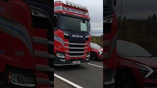 Truck Spotting at Auchenkilns Roundabout Cumbernauld North Lanarkshire Scotland UK [upl. by Einwahr]