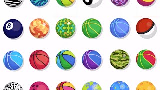 KETCHAPP BASKETBALL UNLOCKED ALL BALLS [upl. by Agace]