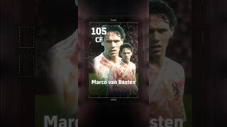 Van Basten Max level 105 💯🔥 efootball2025 vanbasten [upl. by Eladnek256]