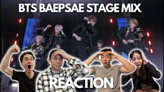 WOW BTS BAEPSAE STAGE MIX REACTION [upl. by Airbmat]