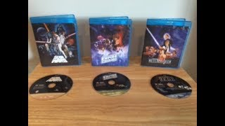 GET STAR WARS DESPECIALIZED ON BLU RAY UNALTERED ORIGINAL TRILOGY [upl. by Burtis]