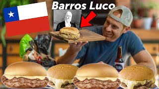 THE BEST CHILEAN SANDWICH  BARROS LUCO [upl. by Santana]