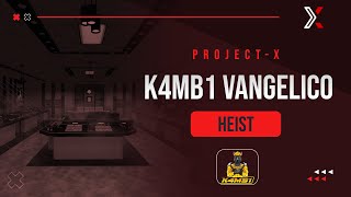 Project X K4MB1 Vangelico Heist  QB  QBOX  ESX  Custom [upl. by Ariaec705]