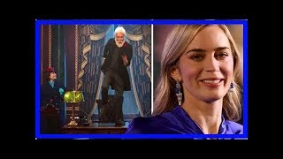 Mary Poppins Returns What Dick Van Dyke was REALLY like on set  according to Emily Blunt [upl. by Haggerty]