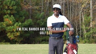 Teal Barber  What’s in the golf bag [upl. by Remmos]