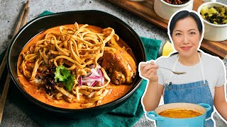 Thai Chef Makes KHAO SOI From Scratch [upl. by Geithner]