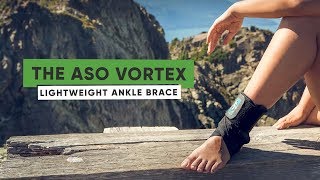 Lightweight Ankle Brace The ASO Vortex [upl. by Macmillan]