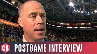 Nottingham Panthers vs SC Bern postgame interviews [upl. by Scribner530]