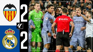 Valencia 22 Real Madrid  HIGHLIGHTS  LaLiga 202324 [upl. by Larual]