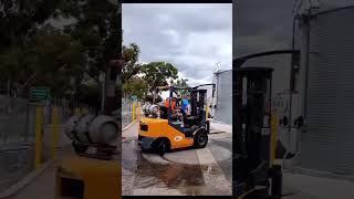 🚫FORKLIFT FAIL COMPILATION east2westsafetyplus fail  fun compilation shorts forkliftfail [upl. by Lise]