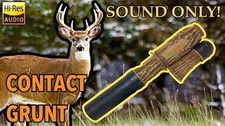 Sound Only Young Buck Contact Grunt Flextone “The Extractor” Deer Call [upl. by Acirrej]