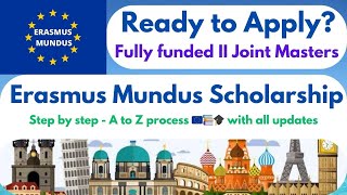 How to Get the Erasmus Mundus Scholarship  StepbyStep Guide  All New Updates In Bangla [upl. by Llatsyrk]