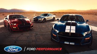 700 HP Mustang Shelby GT500 Unveiled at North American International Autoshow  Ford Performance [upl. by Akehsyt]