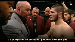 When Khabib dropped Conor McGregor 👀 nocommentary [upl. by Takashi]