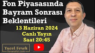 Fon Piyasasında Bayram Sonrası Beklentileri livestream fon yatırımfonu [upl. by Collette]